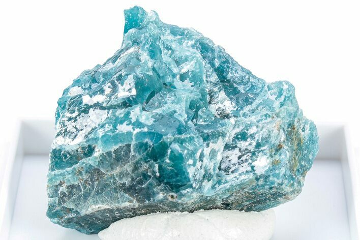 Bright Blue Apatite (Fluorapatite) Specimen - Madagascar #309627